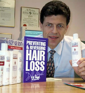 Thanks to an African tribal concoction discovered in the 1970's, by his father, Lou, pharmacist Darryl Segal has developed a natural treatment for hair loss that has made his Canadian product a top-seller in the market.